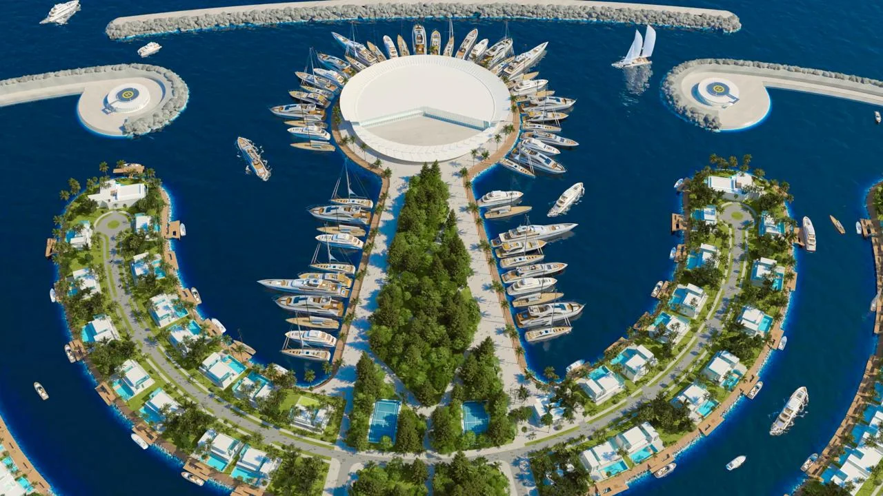 Ambassador Island aerial